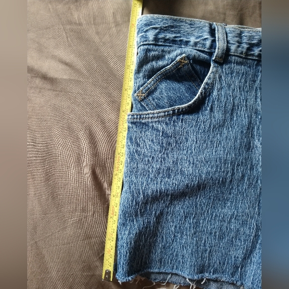 Vintage Acid Wash Jean Shorts - Picture 8 of 8